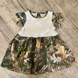 Bass Pro Shops Baby Girls Dress – 9 Months | Camo Short Sleeve